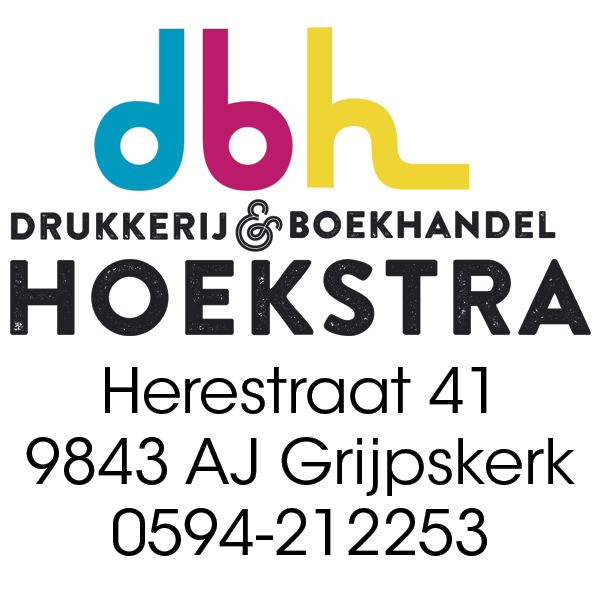 Hoekstra's Drukkerij en Boekhandel Logo