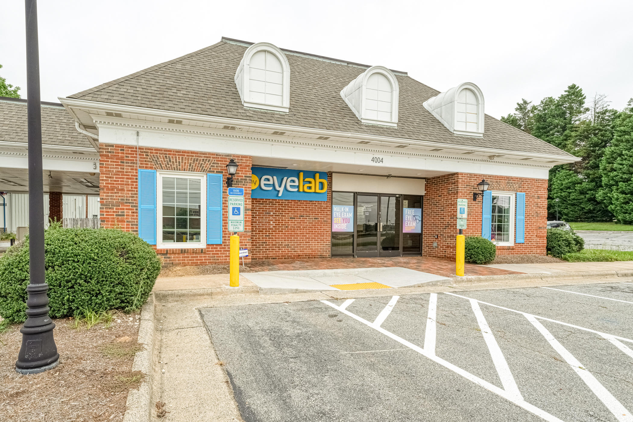 Storefront at My Eyelab optical store in Greensboro, NC 27407