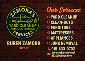 Zamora's Yard Cleanup And Junk Removal Services LLC Image