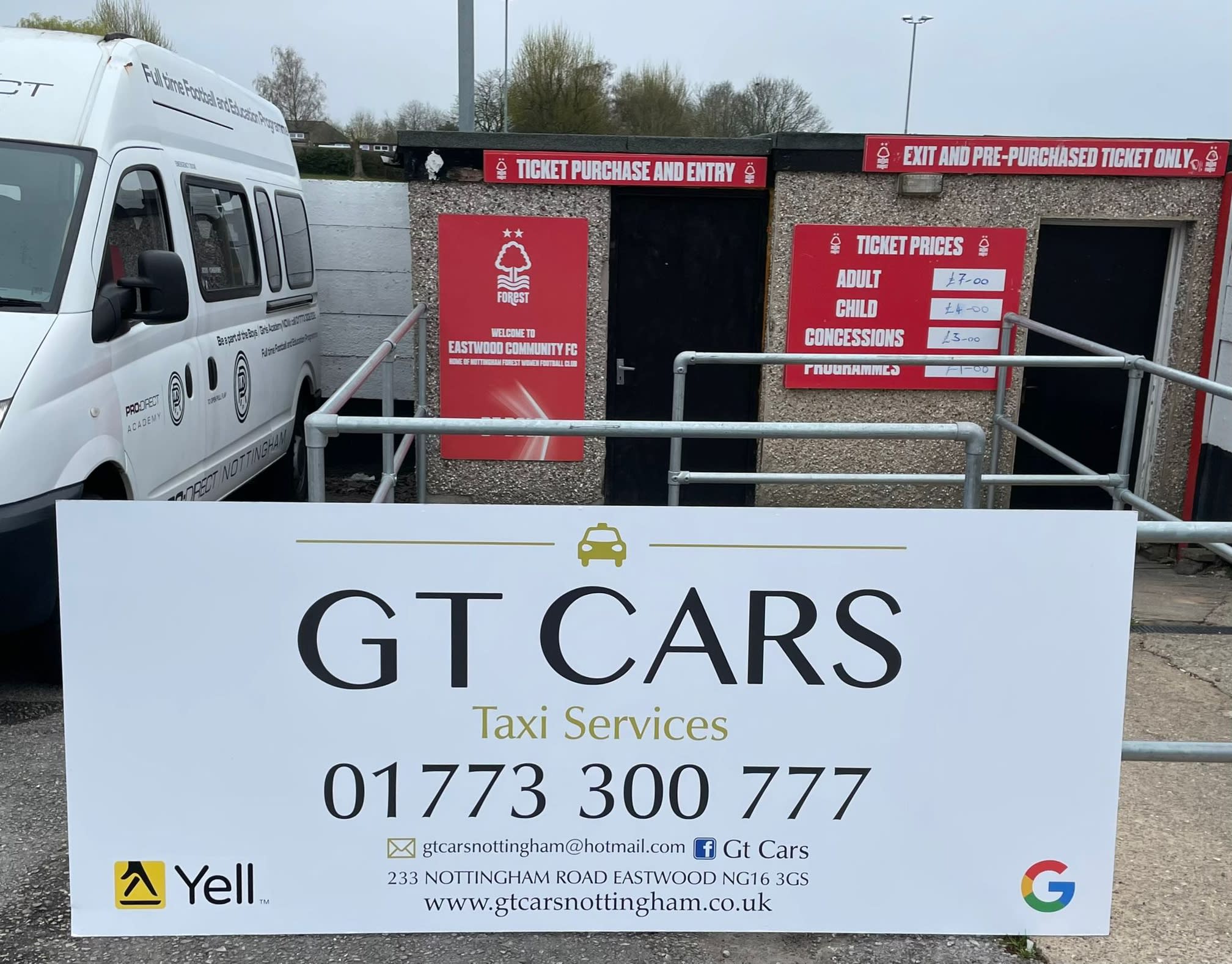 GT Cars Nottingham 01773 300777