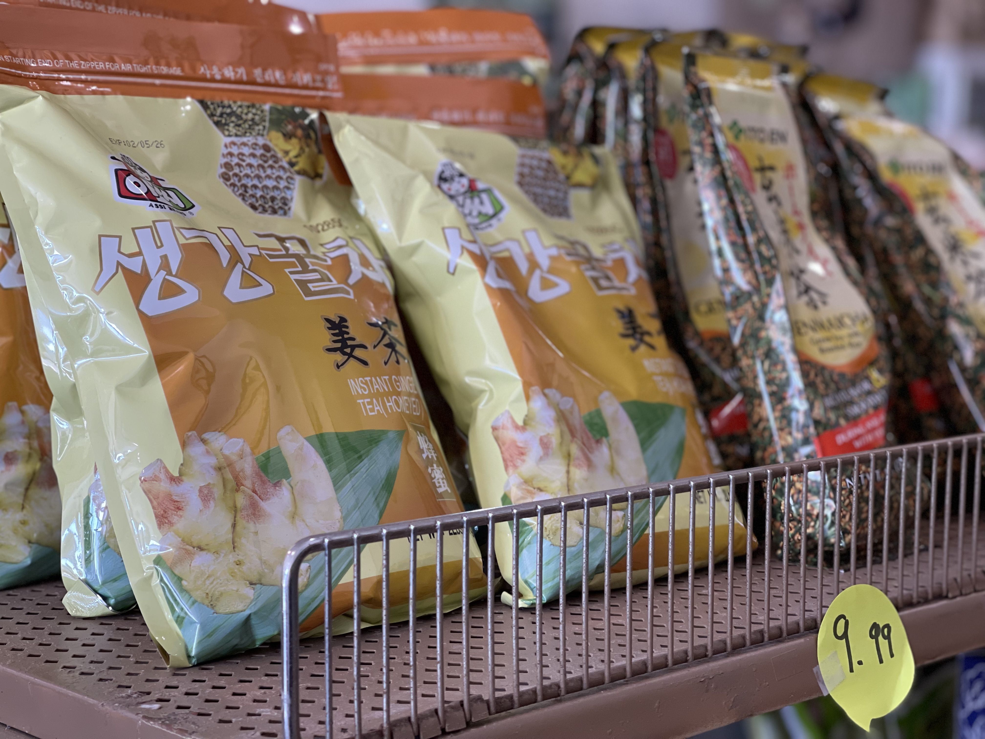 Snacks at Hayato Asian Market & More at Seaside California
