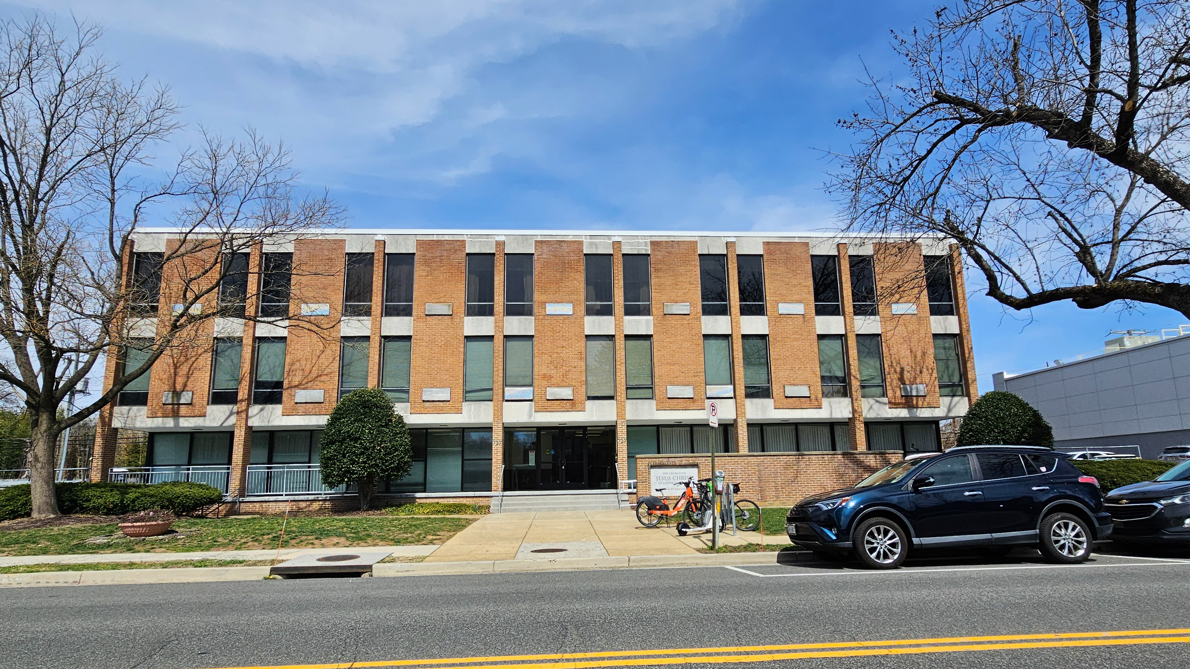 Parking can be found in the rear of building.