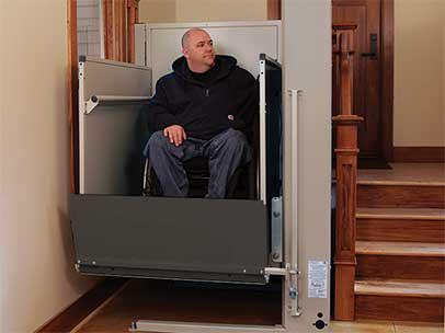 Stair mobile home Chair Lift for Porch VPL Vertical Platform Wheelchair elevator lift