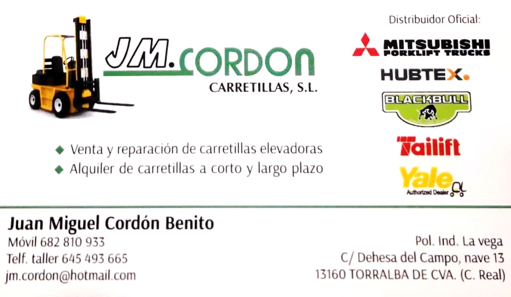 Images JM Cordón Carretillas