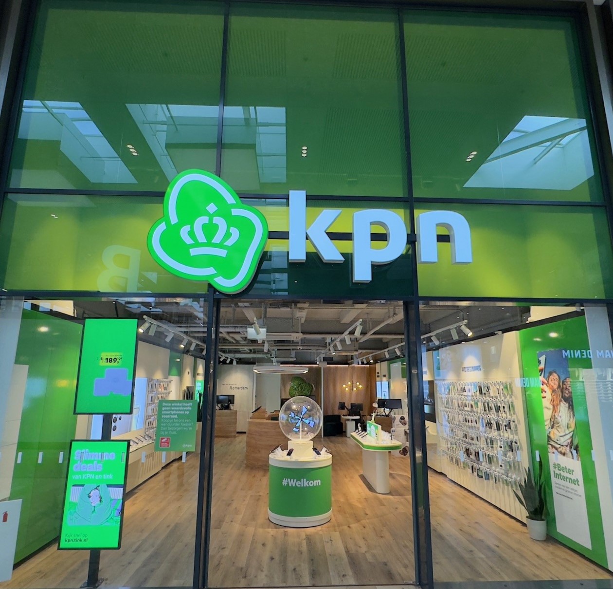 Foto's KPN winkel Rotterdam Zuidplein