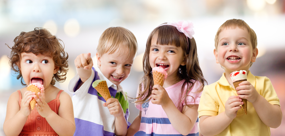 Kids Always Enjoy Eating Ice Cream at Denville Ice Cream