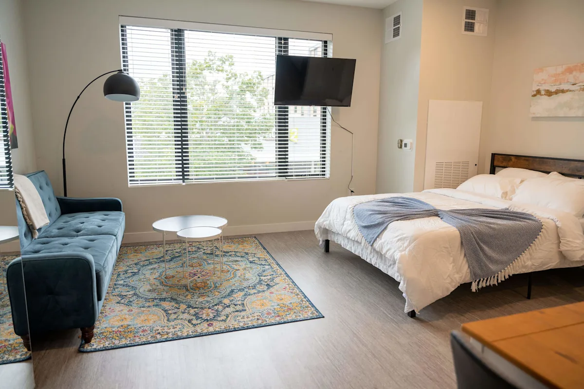 Bedroom with modern design