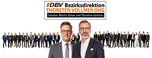 Teamfoto - DBV Deutsche Beamtenversicherung Thorsten Vollmer OHG - Beamtenversicherung in Göttingen