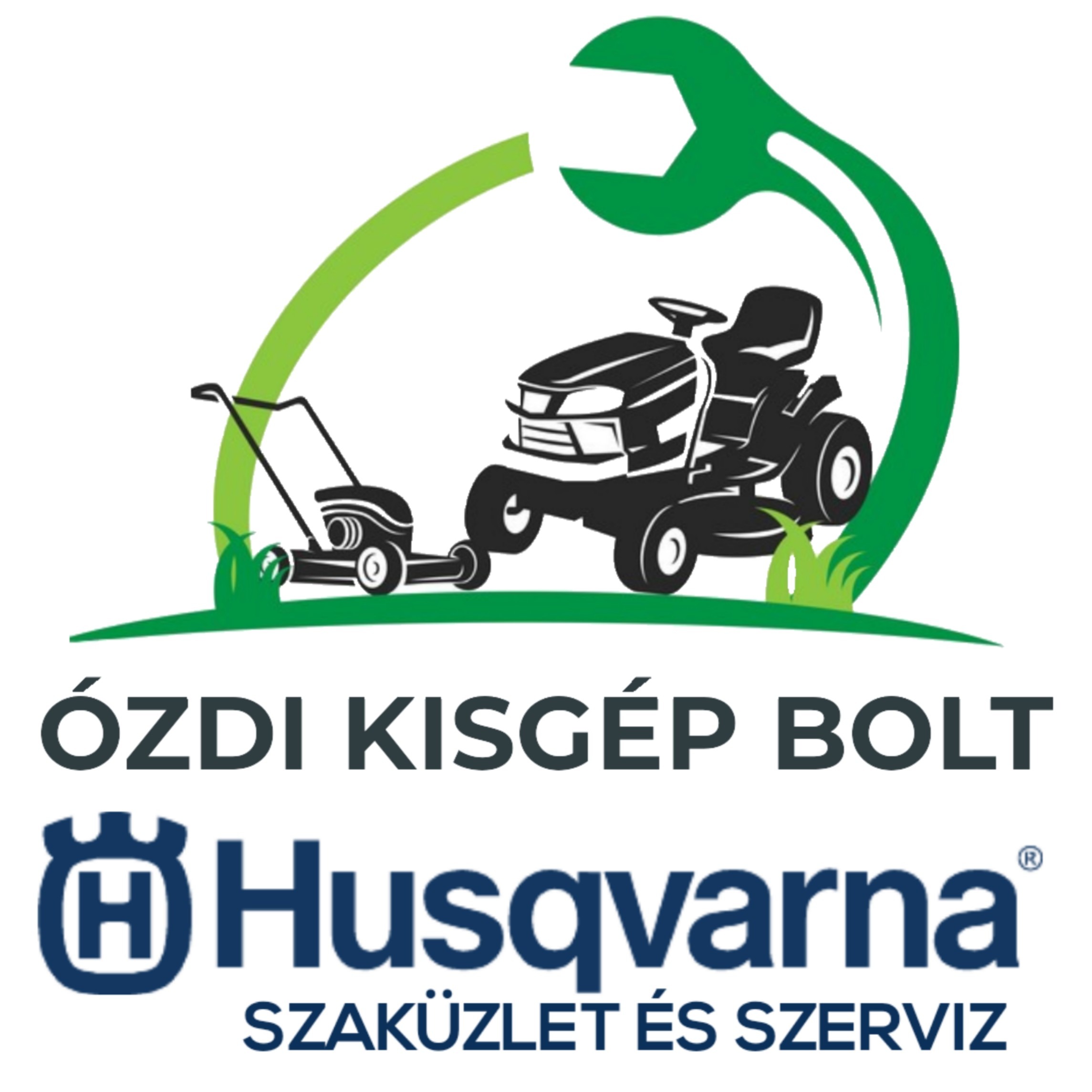 Husqvarna Szaküzlet és Szerviz Logo