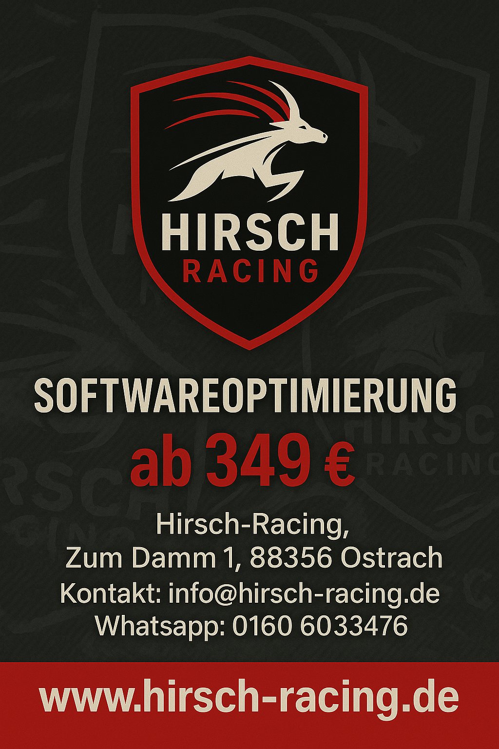 Hirsch-Racing in Ostrach - Logo