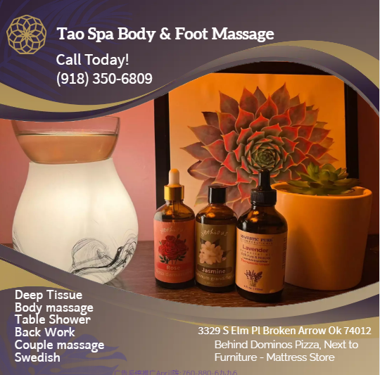 It's Monday morning blues & you've definitely got them. You're back at work, trying to complete the work from last week. But you're still getting more work. Your shoulders, back, neck are tense & sore. Stop by Tao Spa Body & Foot Massage, you will be glad you did!