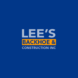 Lee's Backhoe & Construction Inc Logo