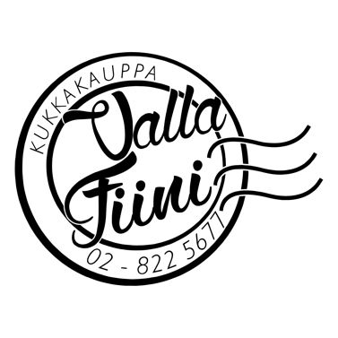 Kukkakauppa Valla Fiini Logo