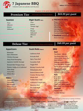 Images 7 Japanese BBQ & Sushi - AYCE