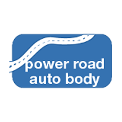 Power Road Auto Body Logo