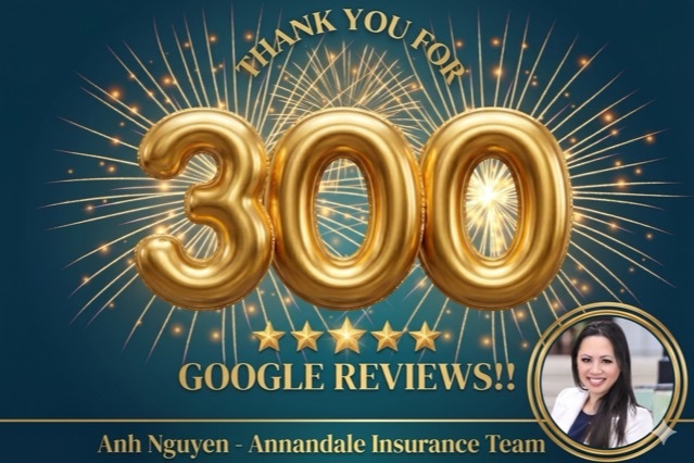 Thank you to all of our wonderful customers for 300 Google reviews!
