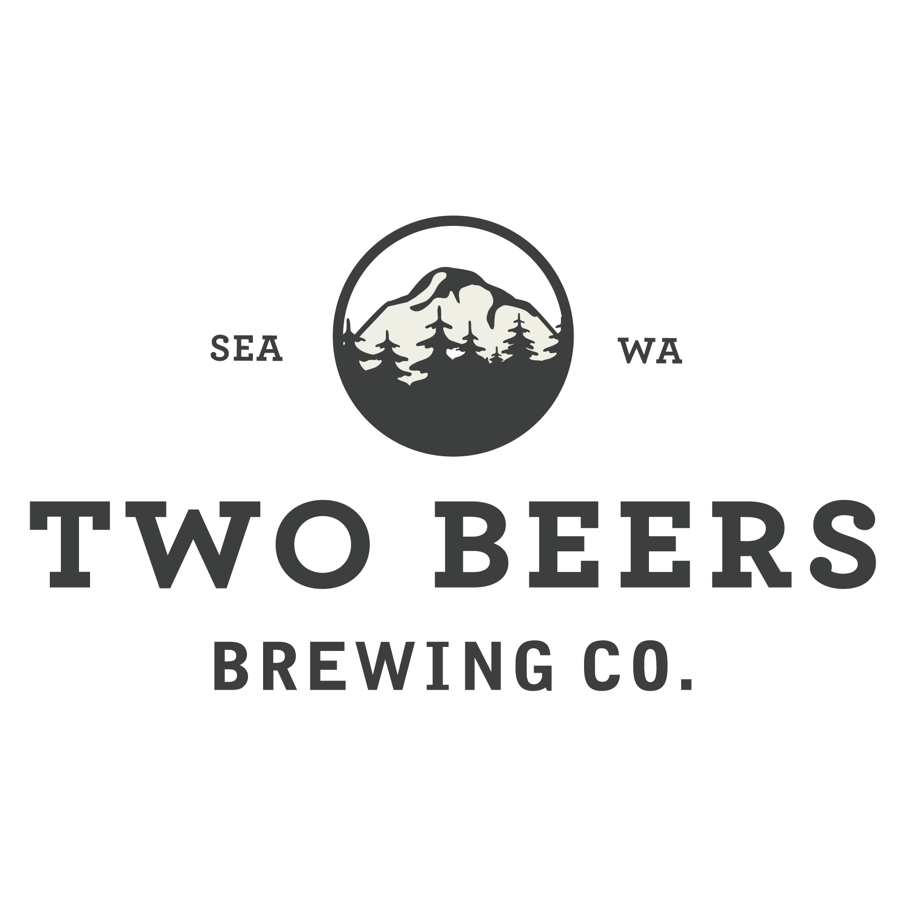 Two Beers Brewing Co. Logo