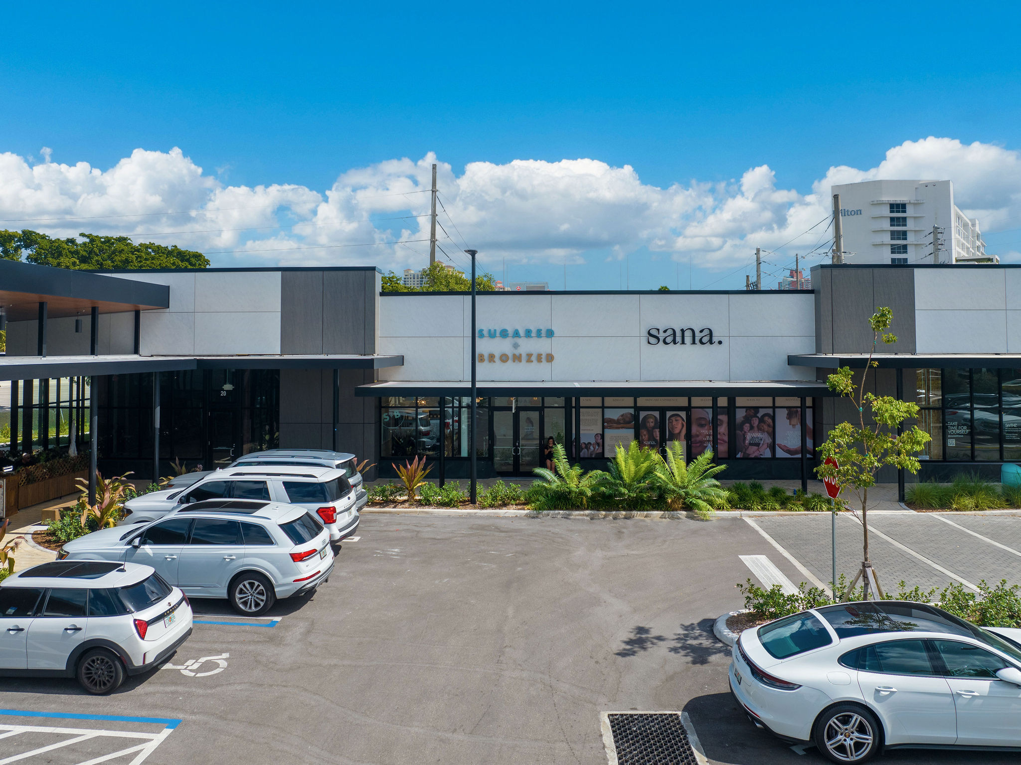 SUGARED + BRONZED Aventura Storefront