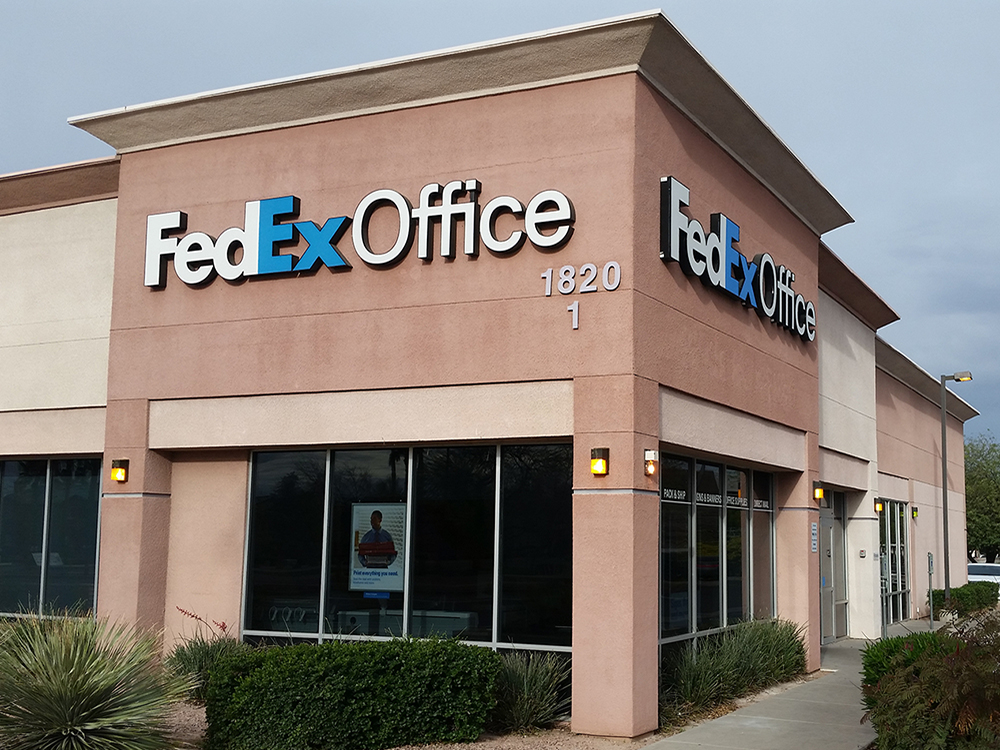 Exterior photo of FedEx Office location at 1820 S Power Rd\t Print quickly and easily in the self-service area at the FedEx Office location 1820 S Power Rd from email, USB, or the cloud\t FedEx Office Print & Go near 1820 S Power Rd\t Shipping boxes and packing services available at FedEx Office 1820 S Power Rd\t Get banners, signs, posters and prints at FedEx Office 1820 S Power Rd\t Full service printing and packing at FedEx Office 1820 S Power Rd\t Drop off FedEx packages near 1820 S Power Rd\t FedEx shipping near 1820 S Power Rd