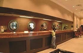 Lobby at the Emerald Beach Hotel