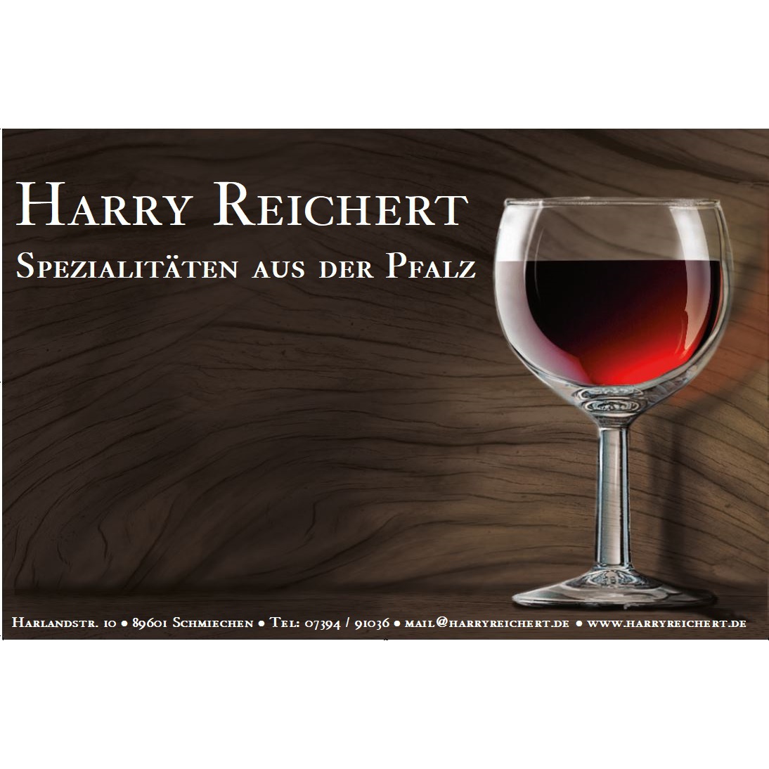 Logo Harry Reichert - Spezialitäten aus der Pfalz