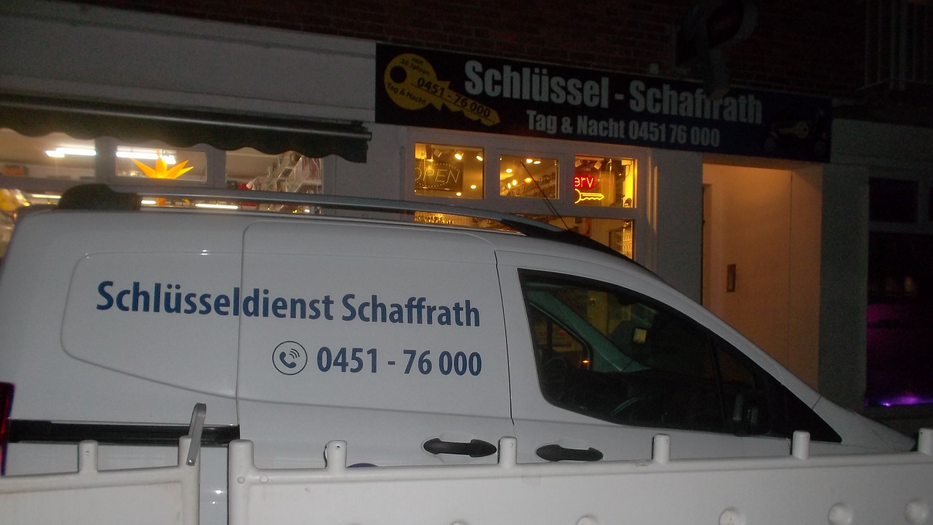 Schlüsseldienst Schaffrath, Schwartauer Landstraße 82 in Lübeck