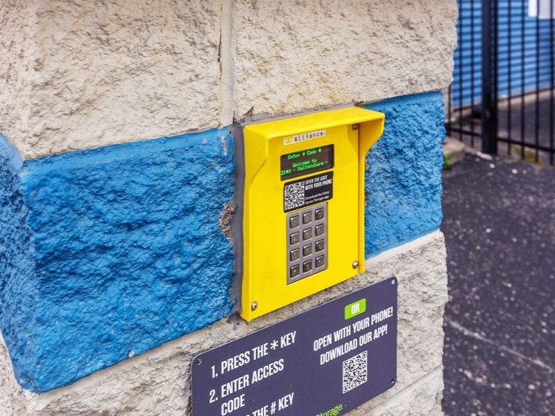 Keypad - Storage Express at 4201 Perry Crossing Rd, Sellersburg, IN 47172 