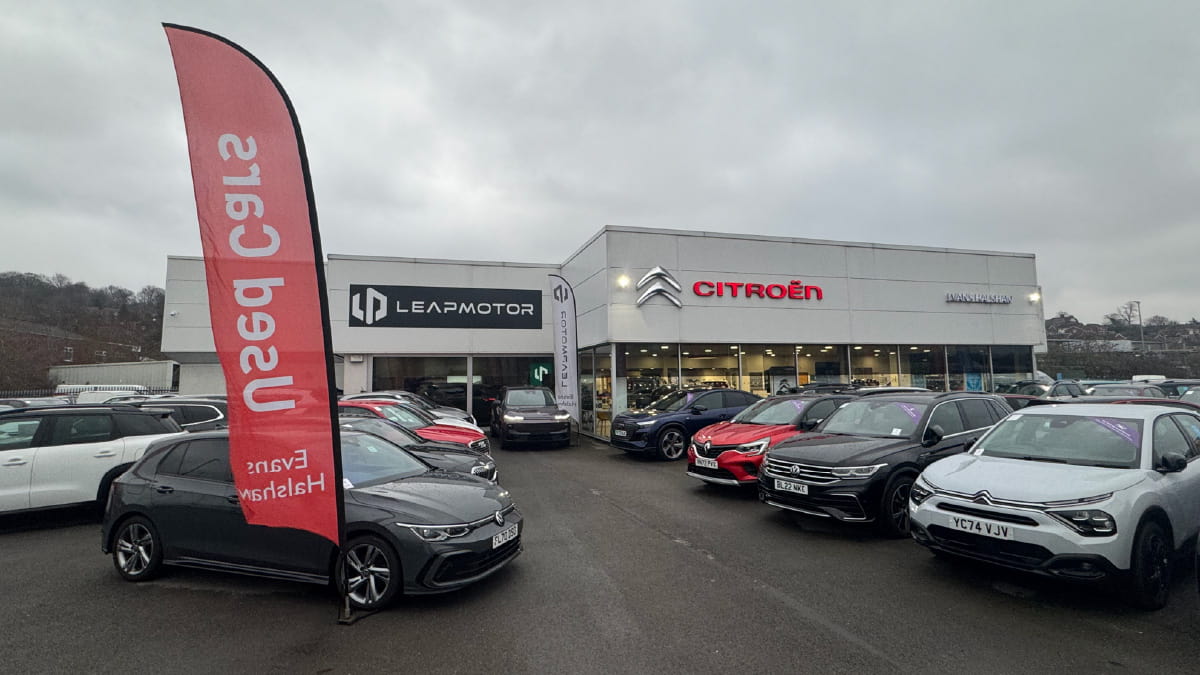 Evans Halshaw Leapmotor Leeds Dealership Forecourt