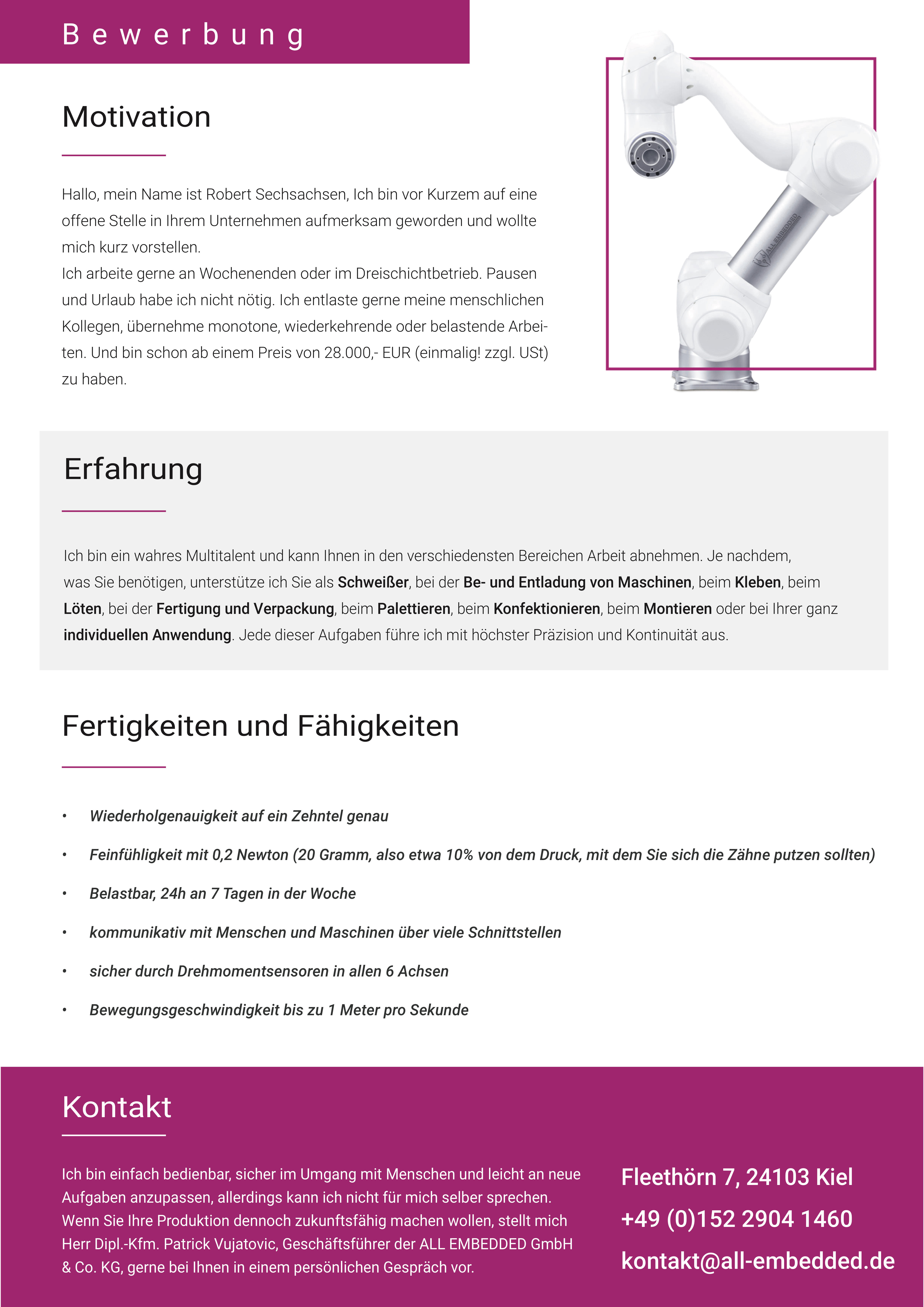 All Embedded GmbH & Co. KG, Fleethörn 7 in Kiel