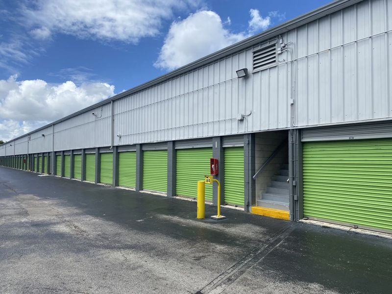 Exterior Units - Extra Space Storage at 3901 W Sunrise Blvd, Fort Lauderdale, FL 33311