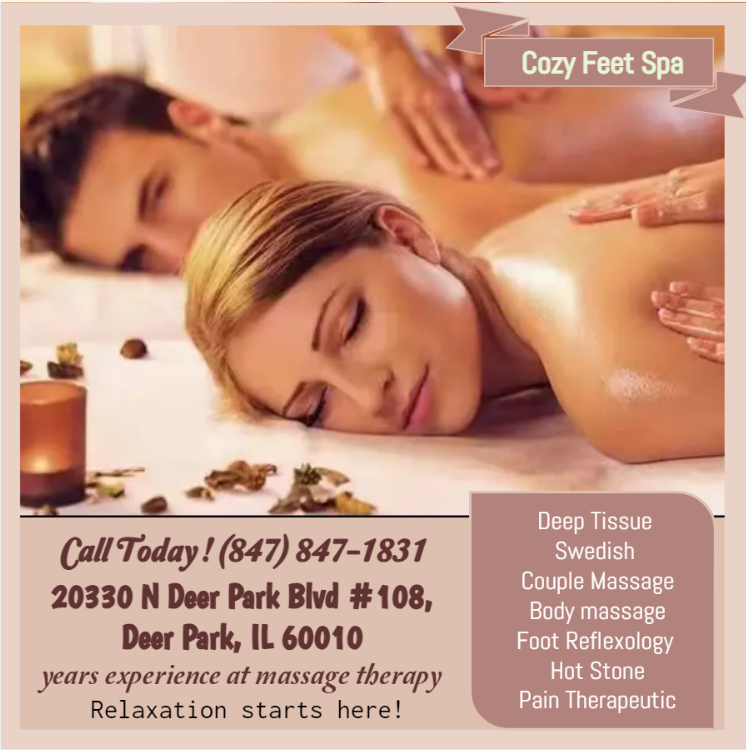 A couple's massage is just like any other massage service, 
but you and your partner receive the massage at the same time, 
on separate tables, and by two different massage therapists. 
The massage is generally offered in a private room on side-by-side massage tables.
