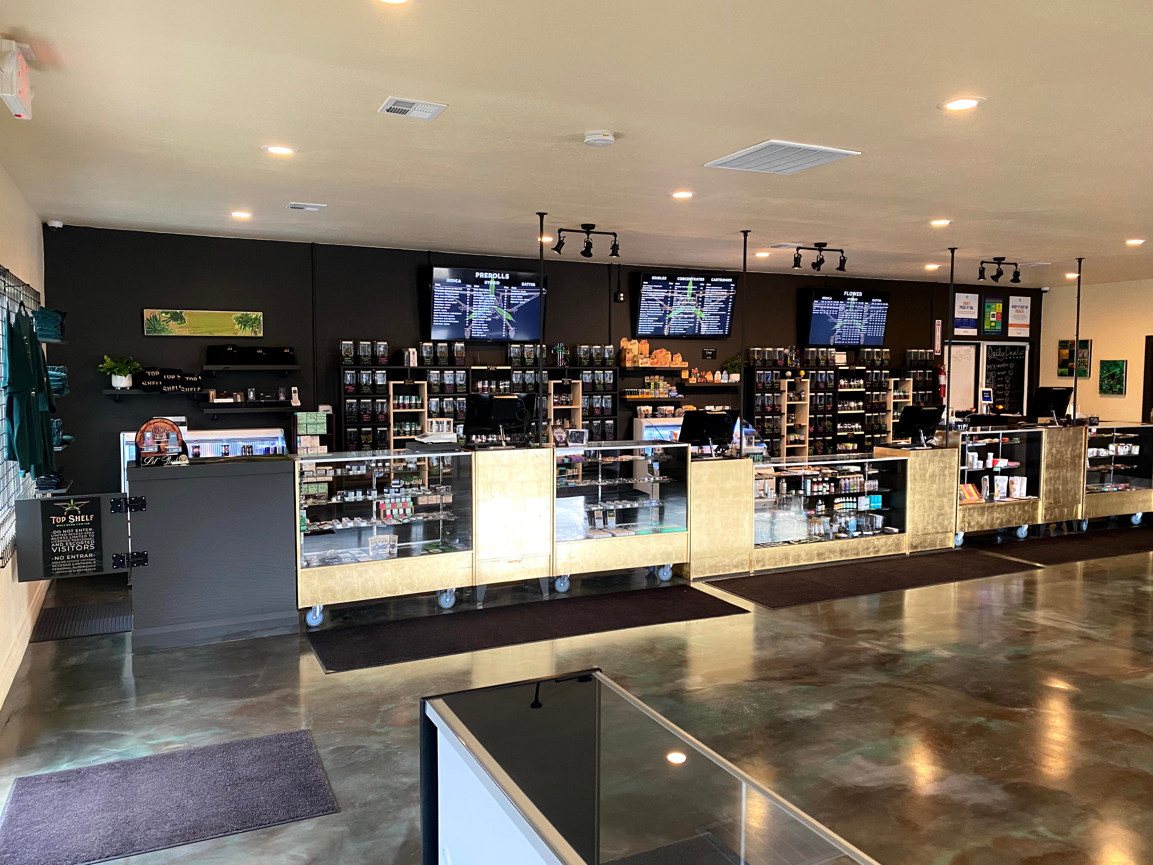 Top Shelf Wellness Center Recreational Marijuana Dispensary Photo