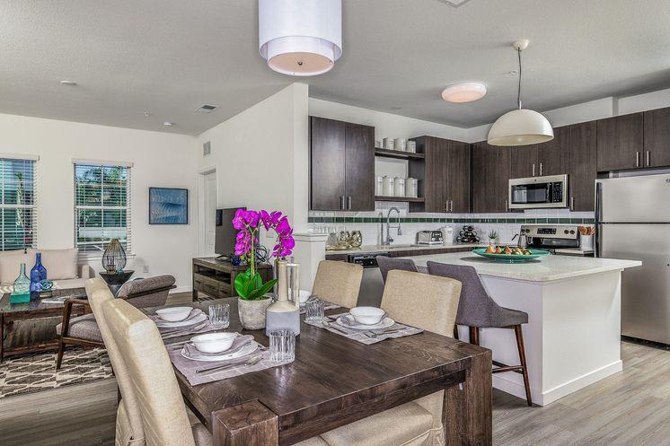 Kitchen and Dining Area