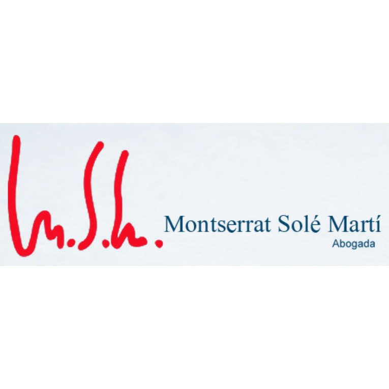 Montserrat Sole Marti Abogada Logo