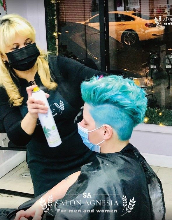 If you're searching for a "hair salon near me" in Jersey City, NJ, Salon Agnesia is your convenient and top-quality choice. Experience the latest trends and timeless classics right in your neighborhood.