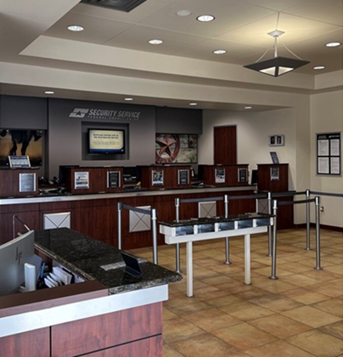SSFCU Pleasanton Branch - Teller Line