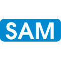 Sam Servicio Auxiliar Medico Logo