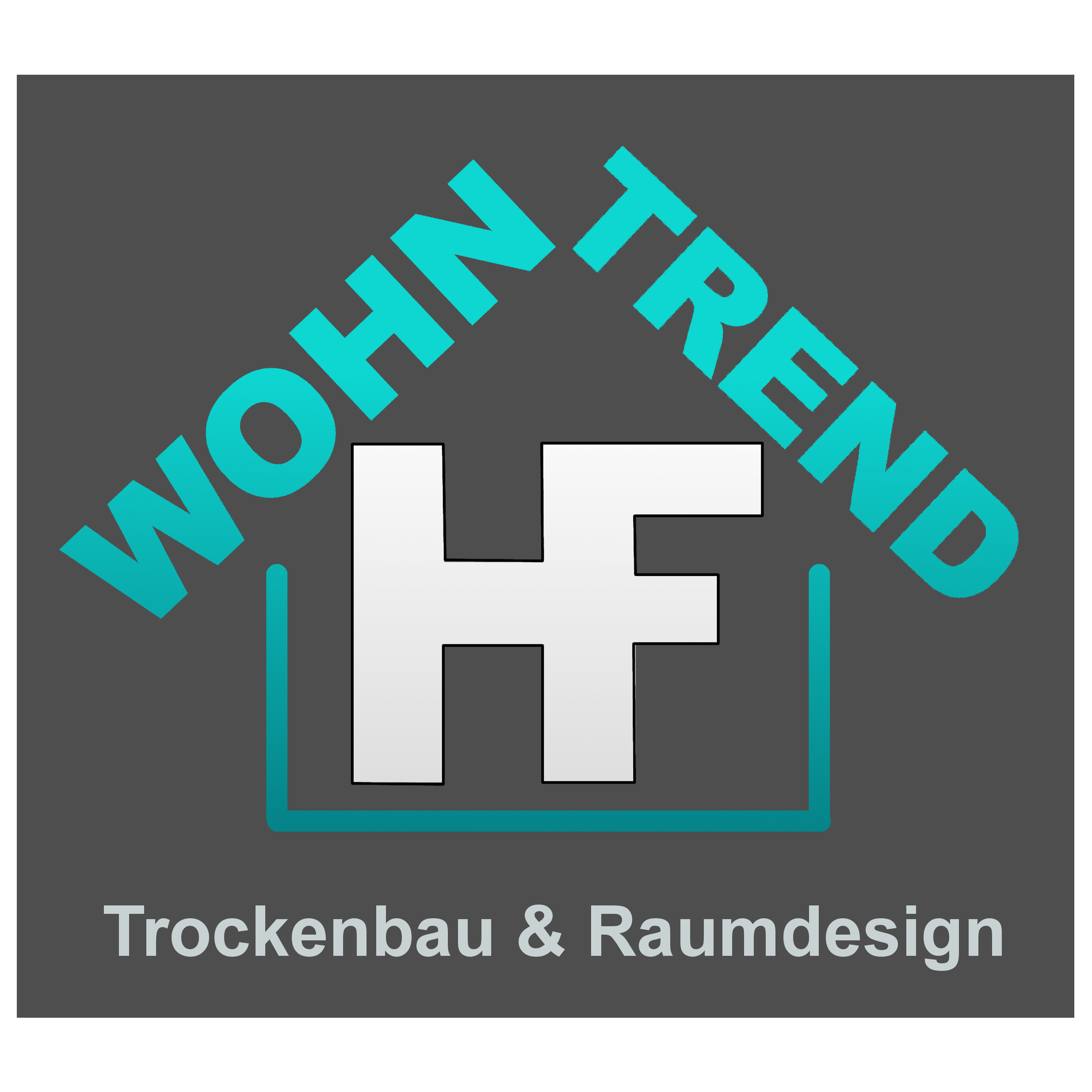 Logo HF WOHNTREND | Trockenbau & Raumdesign von Frank Hertwig