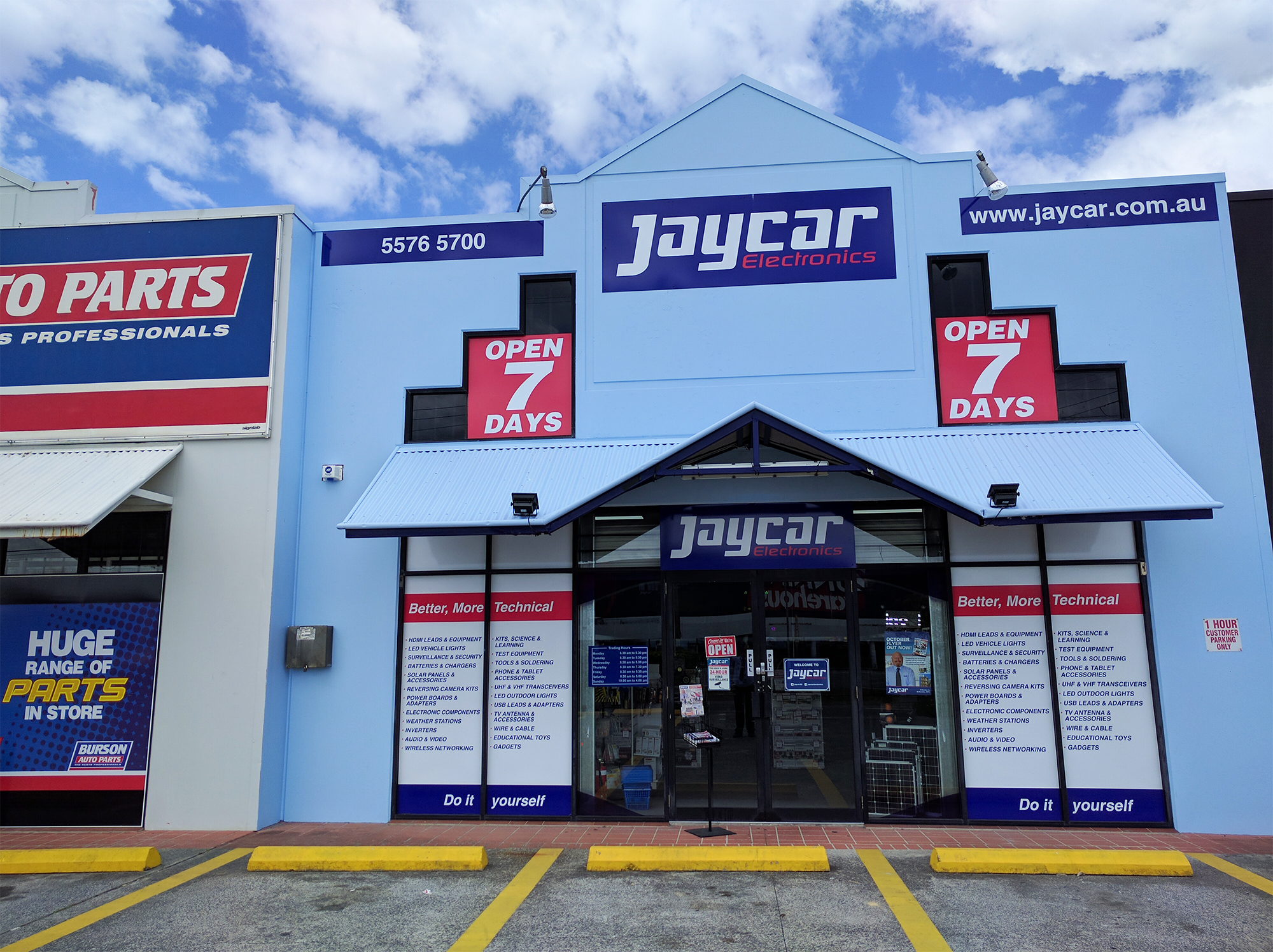 Jaycar Electronics Gold Coast Gold Coast (07) 5576 5700