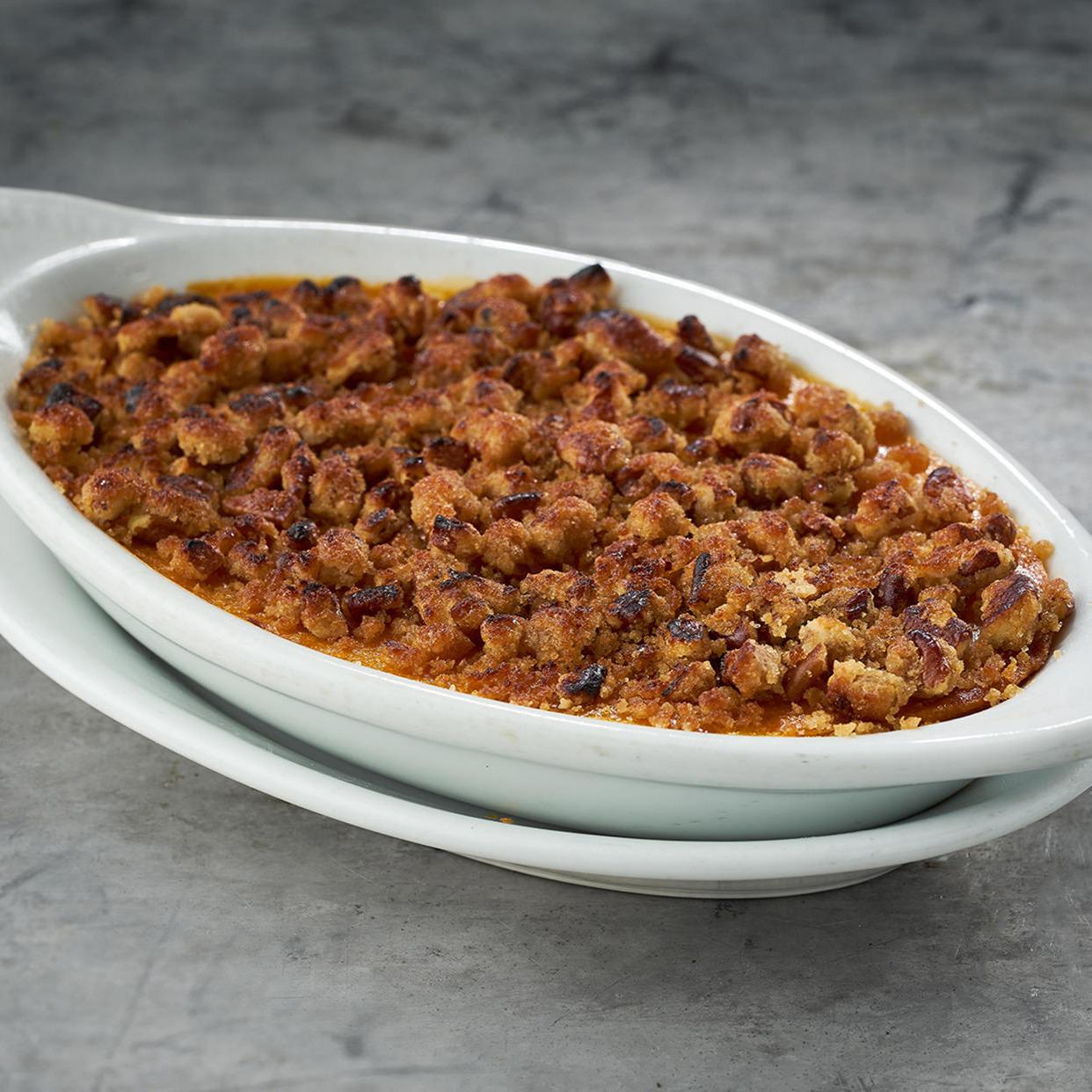 SWEET POTATO CASSEROLE - with pecan crust Ruth's Chris Steak House Kennesaw (770)420-1985