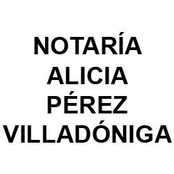Notaría Alicia Pérez Villadóniga Logo