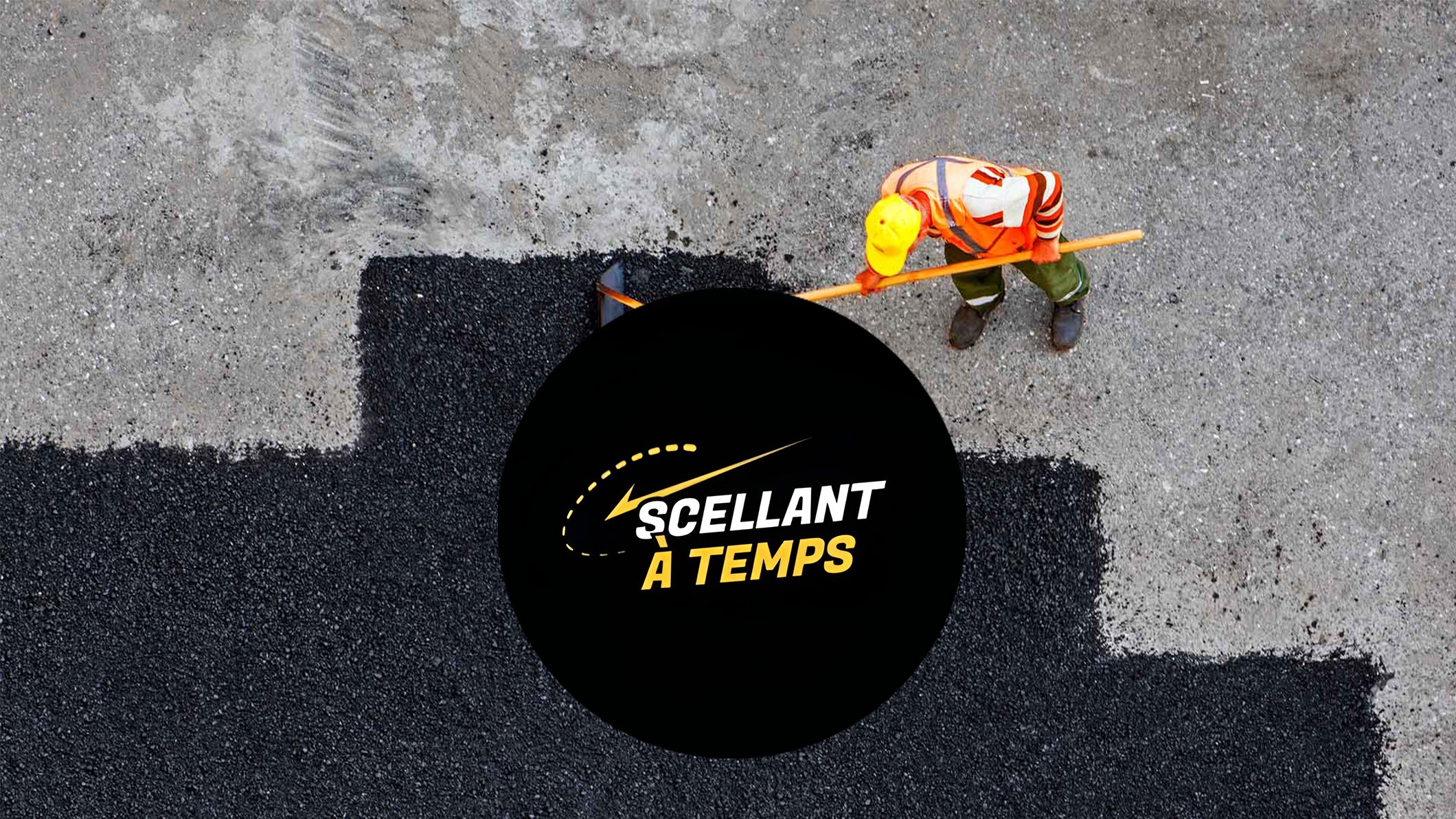 Images Scellant à temps - Réparation d’asphalte Carignan