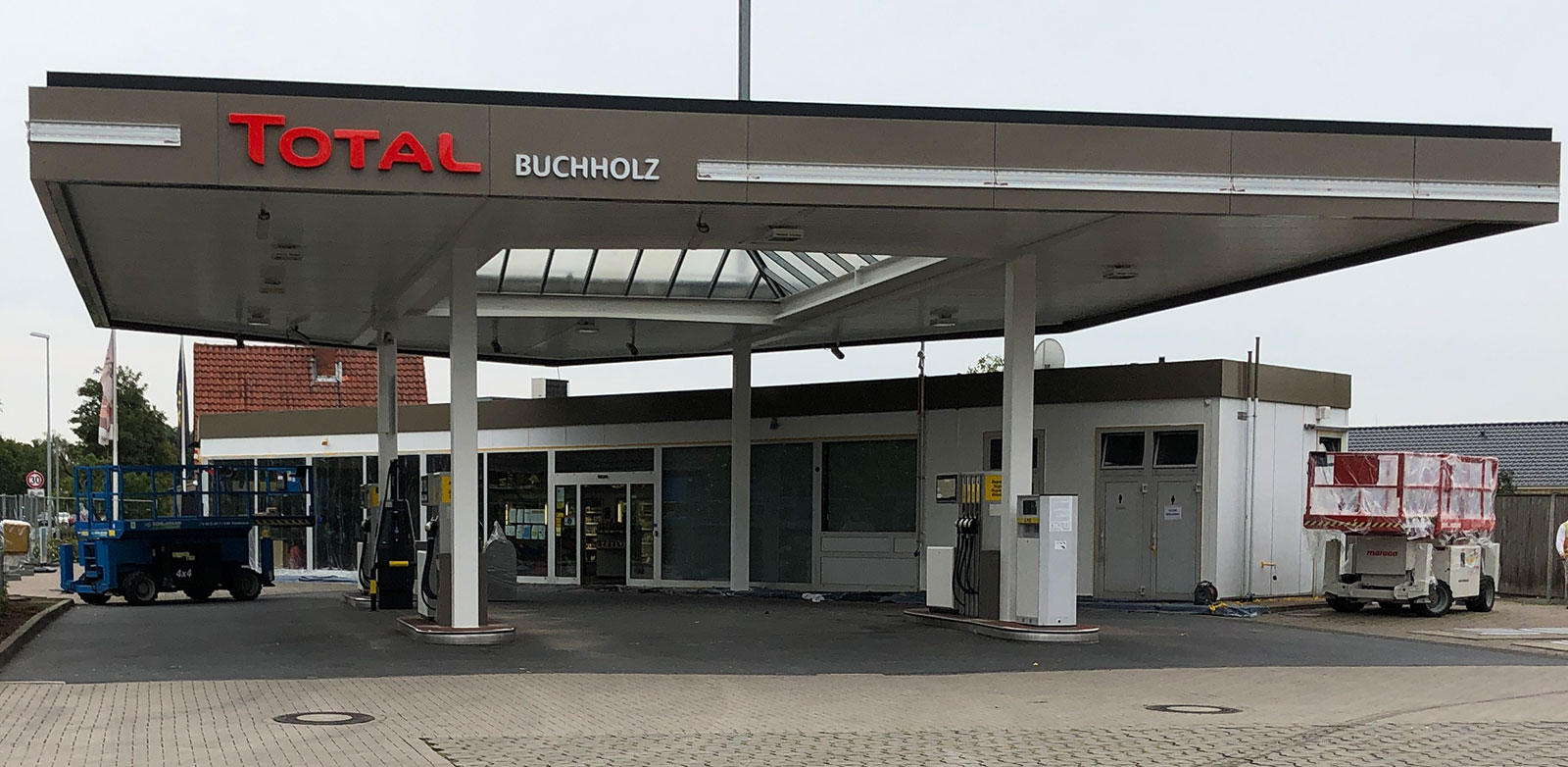 Bild 1 TOTAL Tankstelle in Buchholz (Aller)