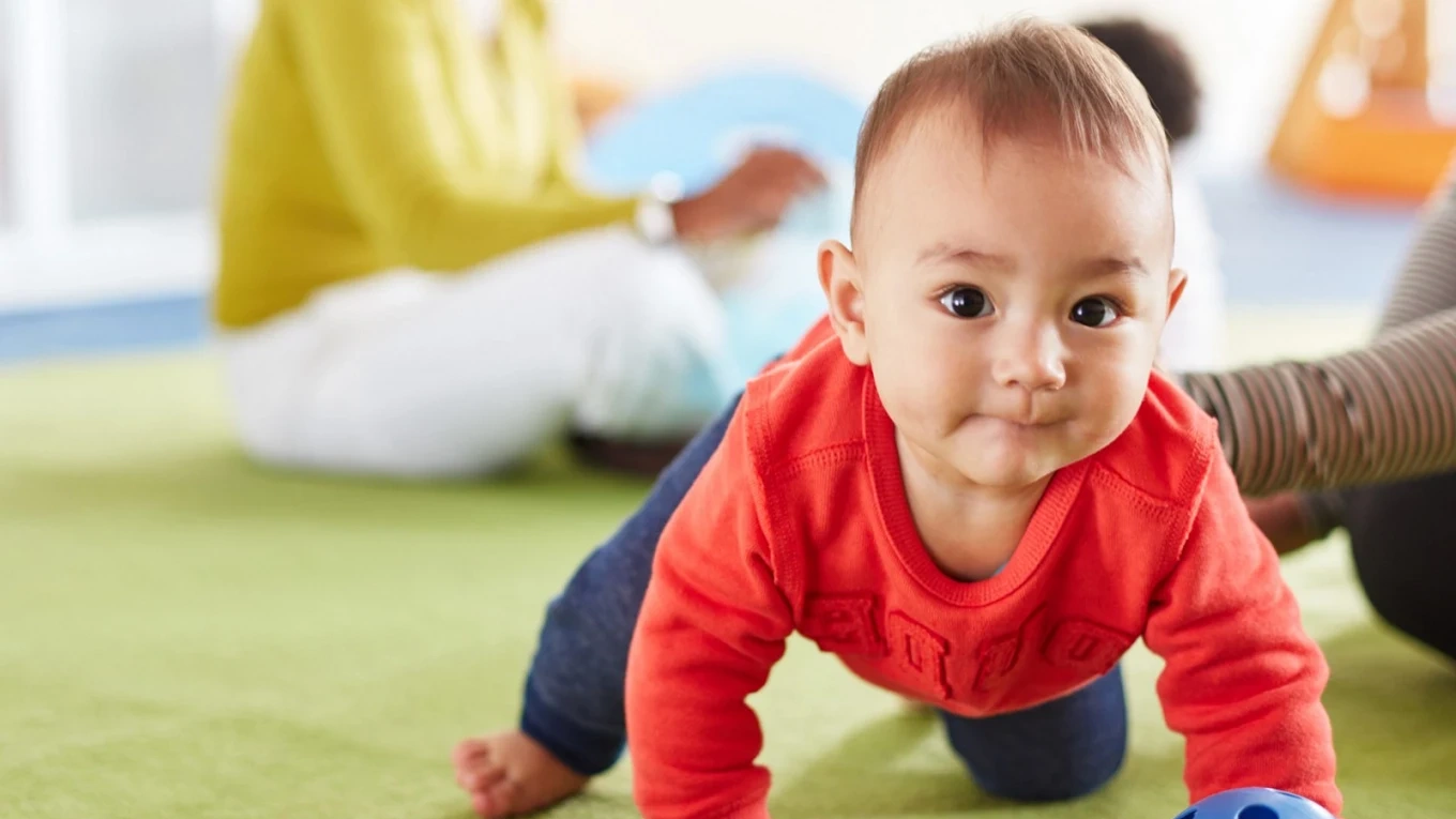 Those first steps are a big adventure, and our play equipment gives new walkers an engaging place to practice. Gymboree’s infant classes in Pleasanton support emerging abilities through movement, exploration, and plenty of positive encouragement.