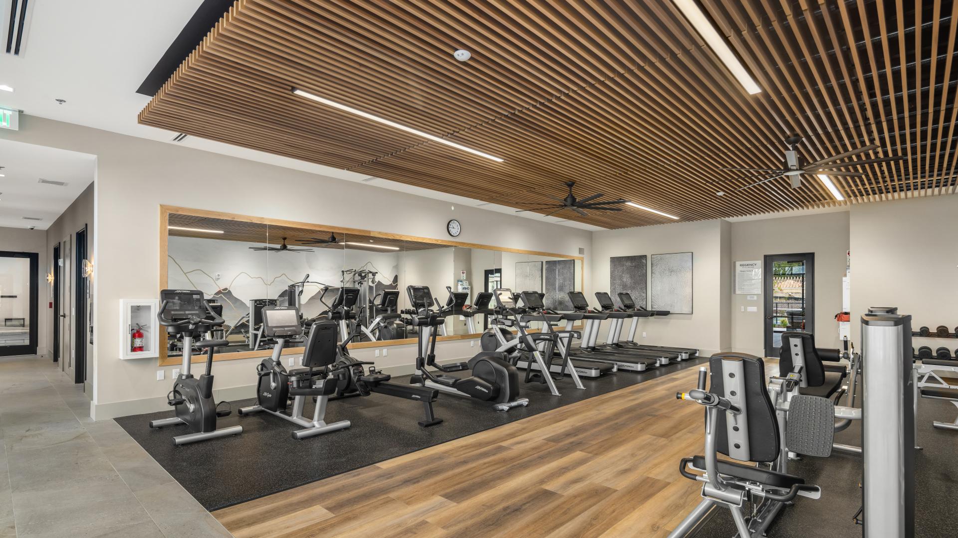 State-of-the-art fitness equipment