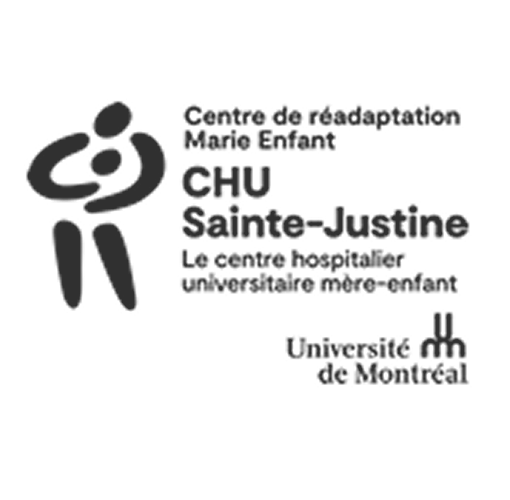 Marie Enfant rehabilitation centre CHU Sainte-Justine logo.