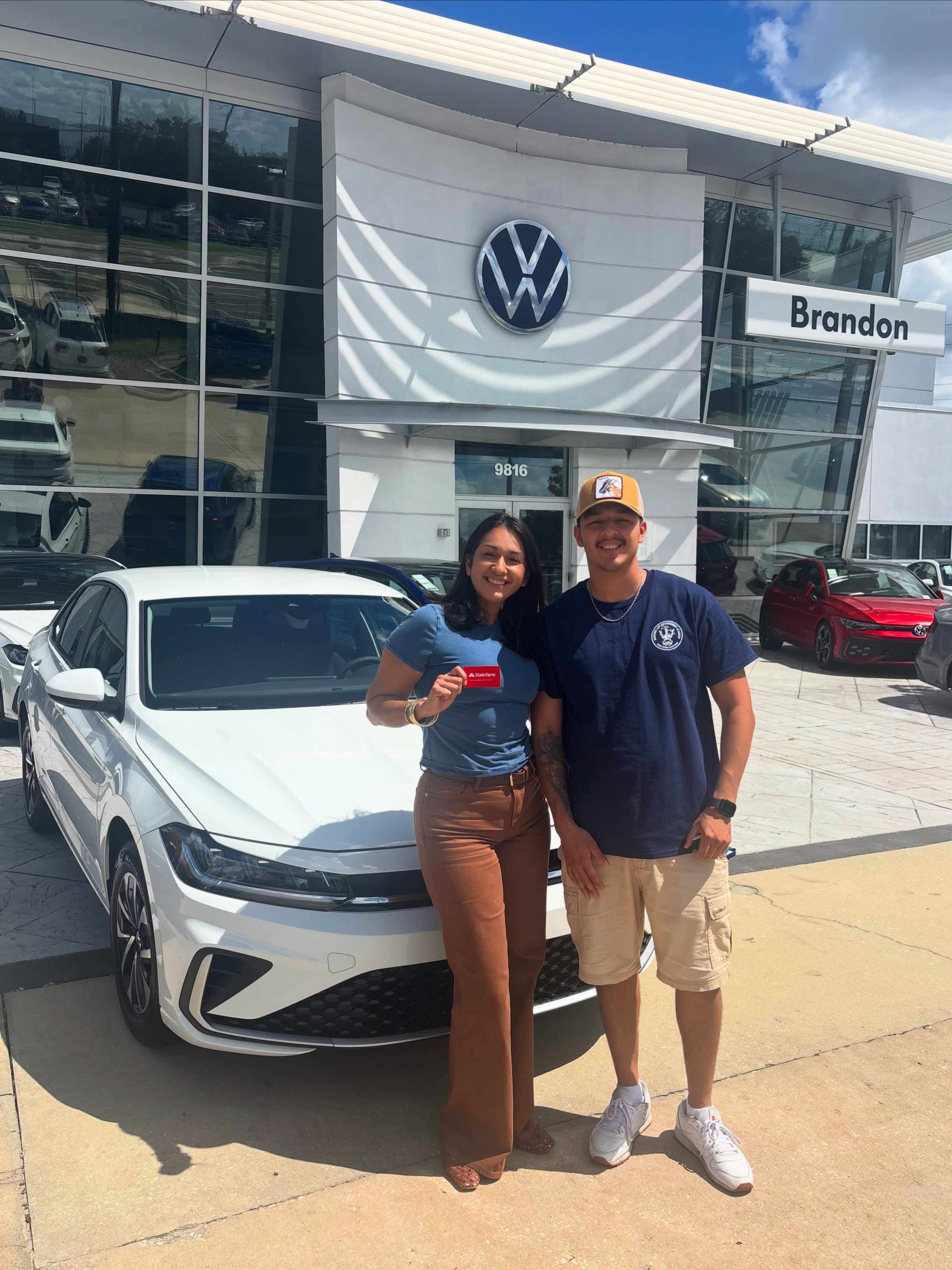 Big decisions deserve a good neighbor. Congrats on the new ride, and thank you VW Brandon for helping make it happen!