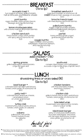 Images Loaded Joe's - Avon Restaurants