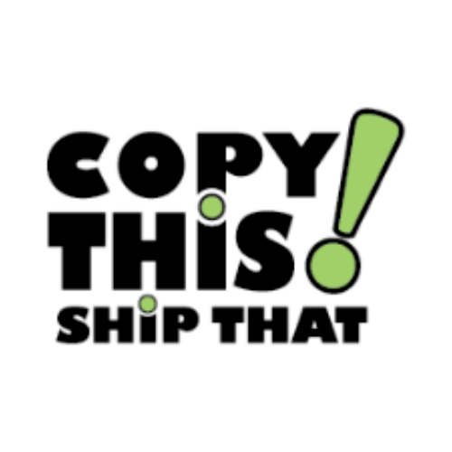 Copy This, Ship That! Logo