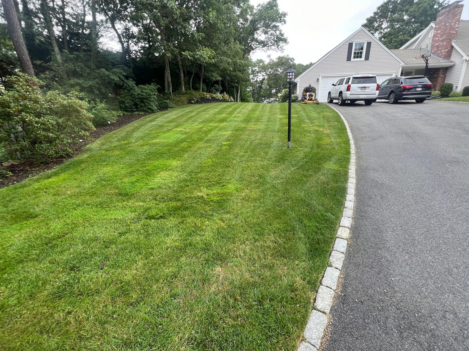 Lawn mowing